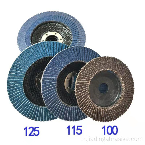 125mm 5 inç zımpara taşlama diski flap disk